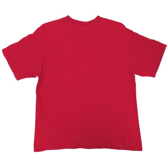 Vintage Coca Cola T-Shirt XL Collage Logo Red Snack Alstyle Barqs Fresca Sprite - Picture 3 of 9